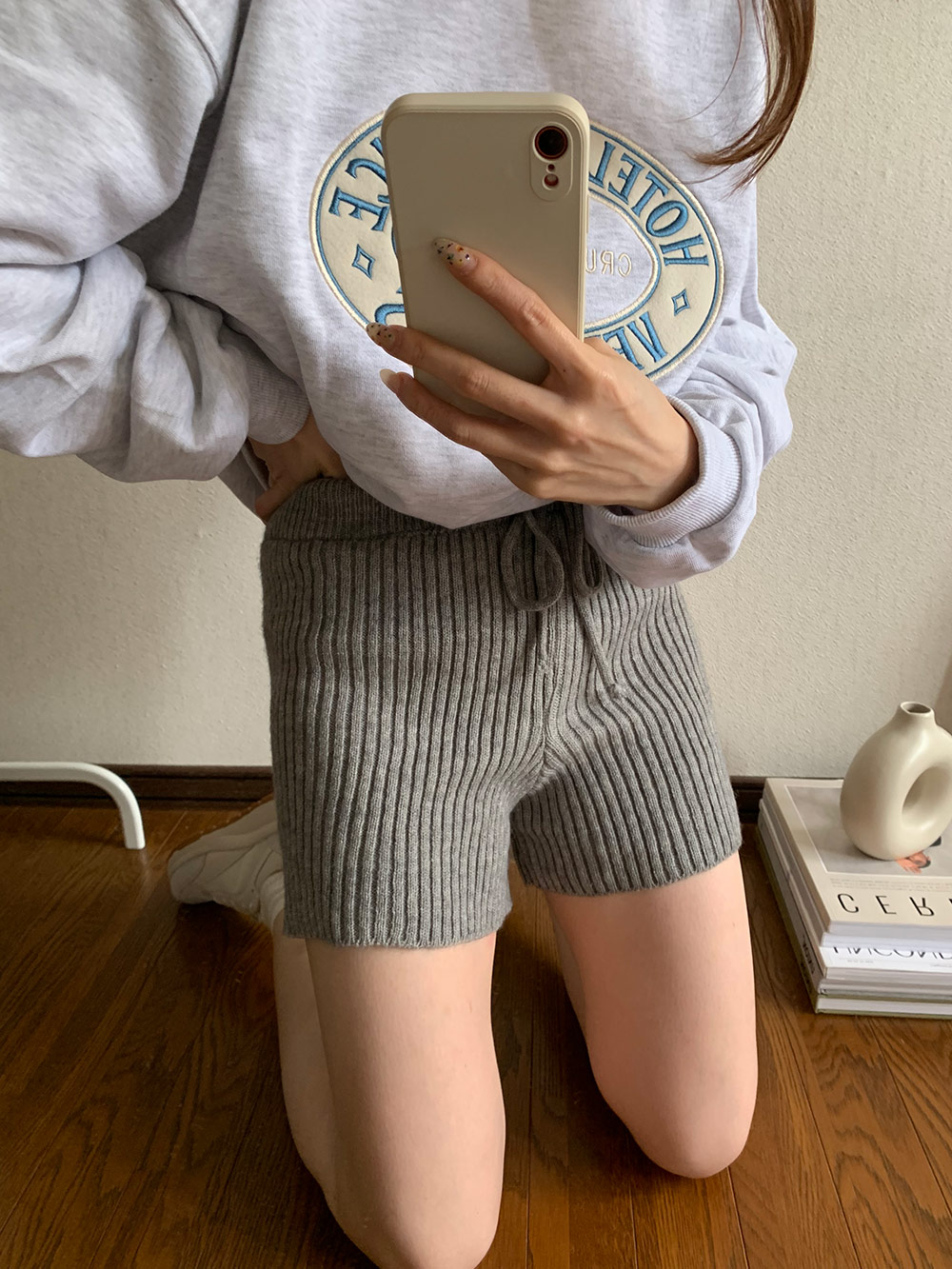 リブニットショートパンツ | レディースファッション通販 - DHOLIC リブニットショートパンツ | レディースファッション通販 - DHOLIC