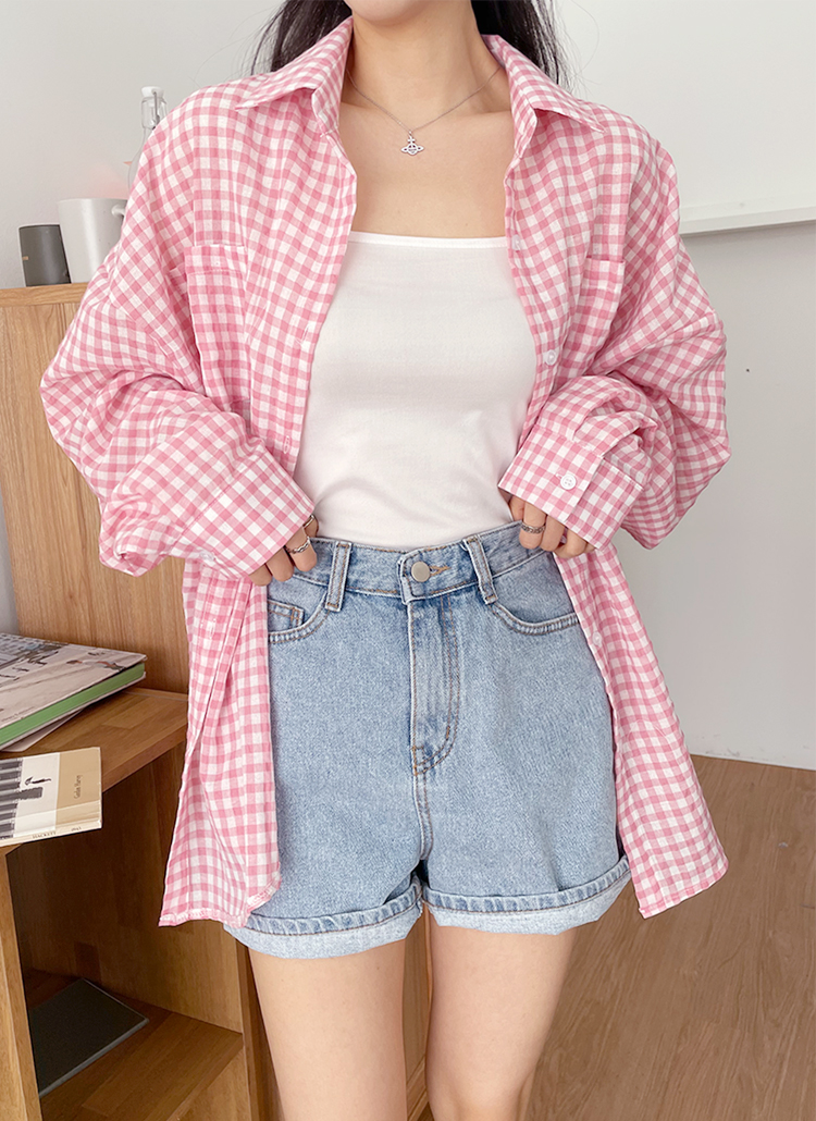 HAVERSACK ハバーサック シャツ レディース ギンガムチェック