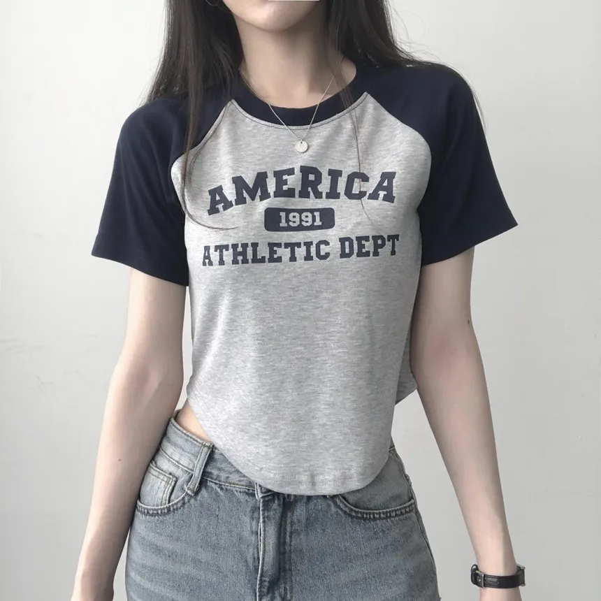 ラグランロゴTシャツ | lilisense | 詳細画像6