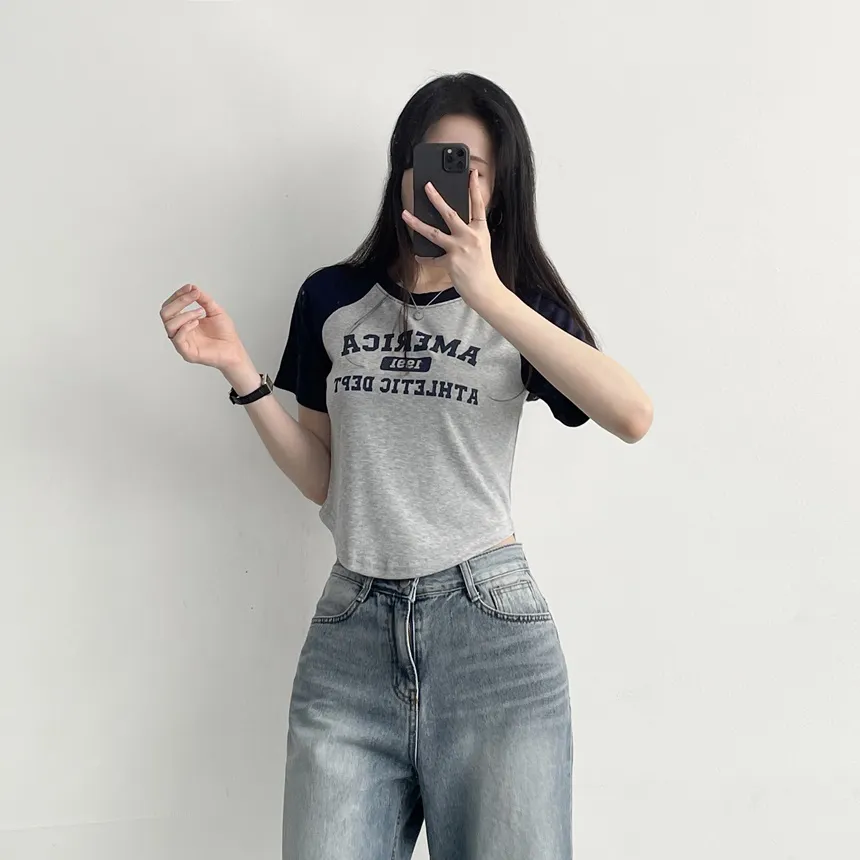ラグランロゴTシャツ | lilisense | 詳細画像9