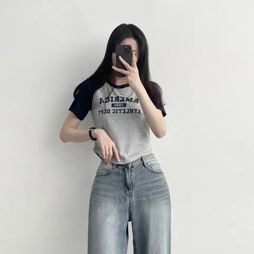 ラグランロゴTシャツ | lilisense | 詳細画像10