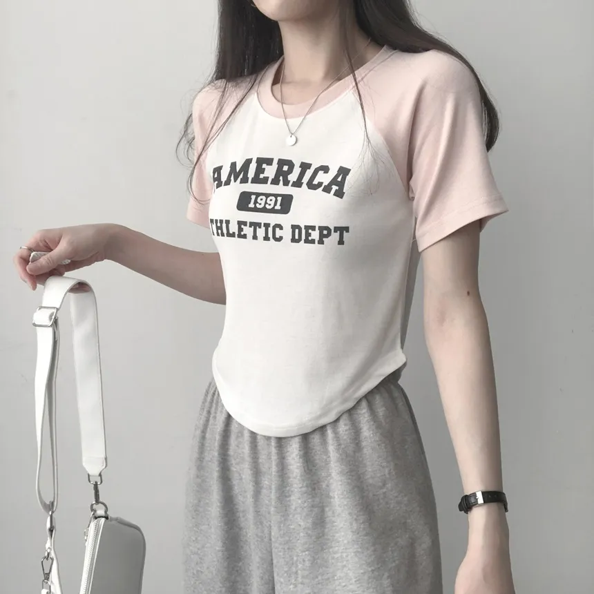 ラグランロゴTシャツ | lilisense | 詳細画像12