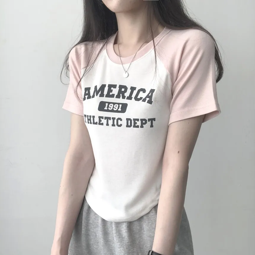 ラグランロゴTシャツ | lilisense | 詳細画像13