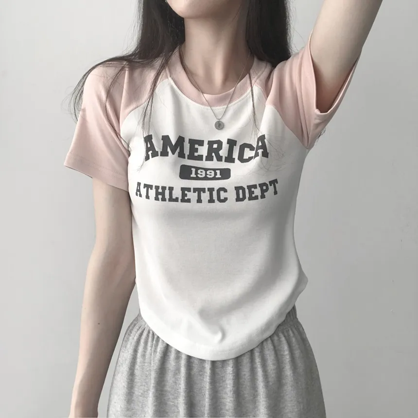 ラグランロゴTシャツ | lilisense | 詳細画像14
