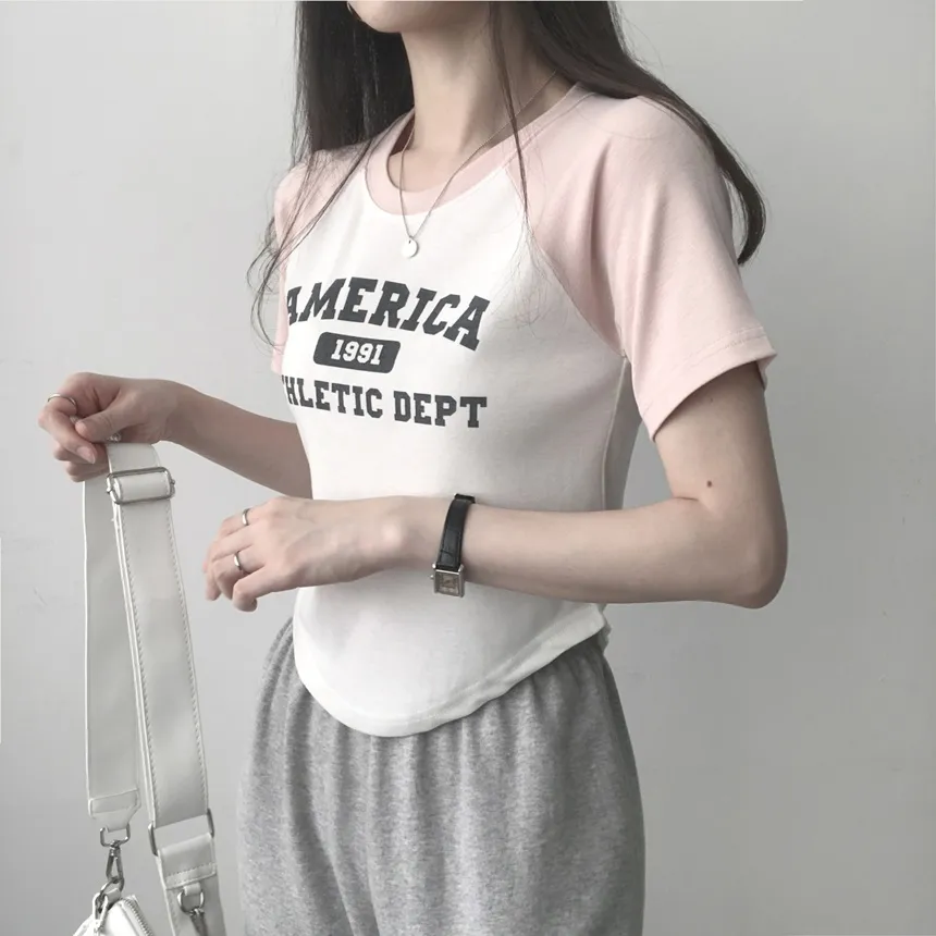 ラグランロゴTシャツ | lilisense | 詳細画像17