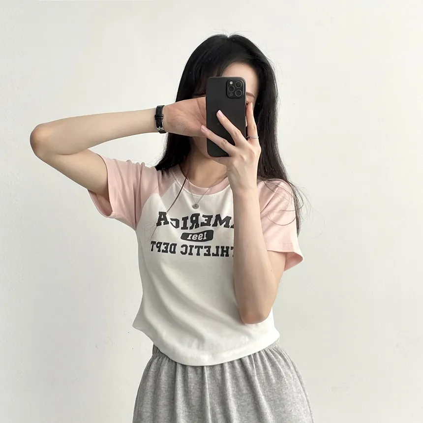 ラグランロゴTシャツ | lilisense | 詳細画像18