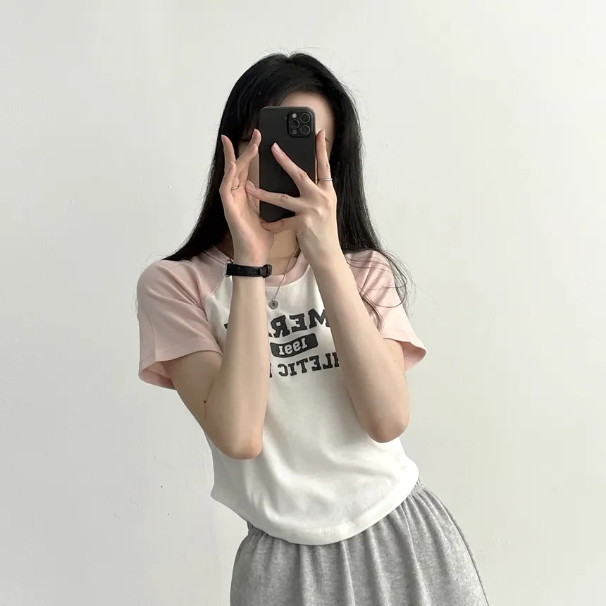 ラグランロゴTシャツ | lilisense | 詳細画像19