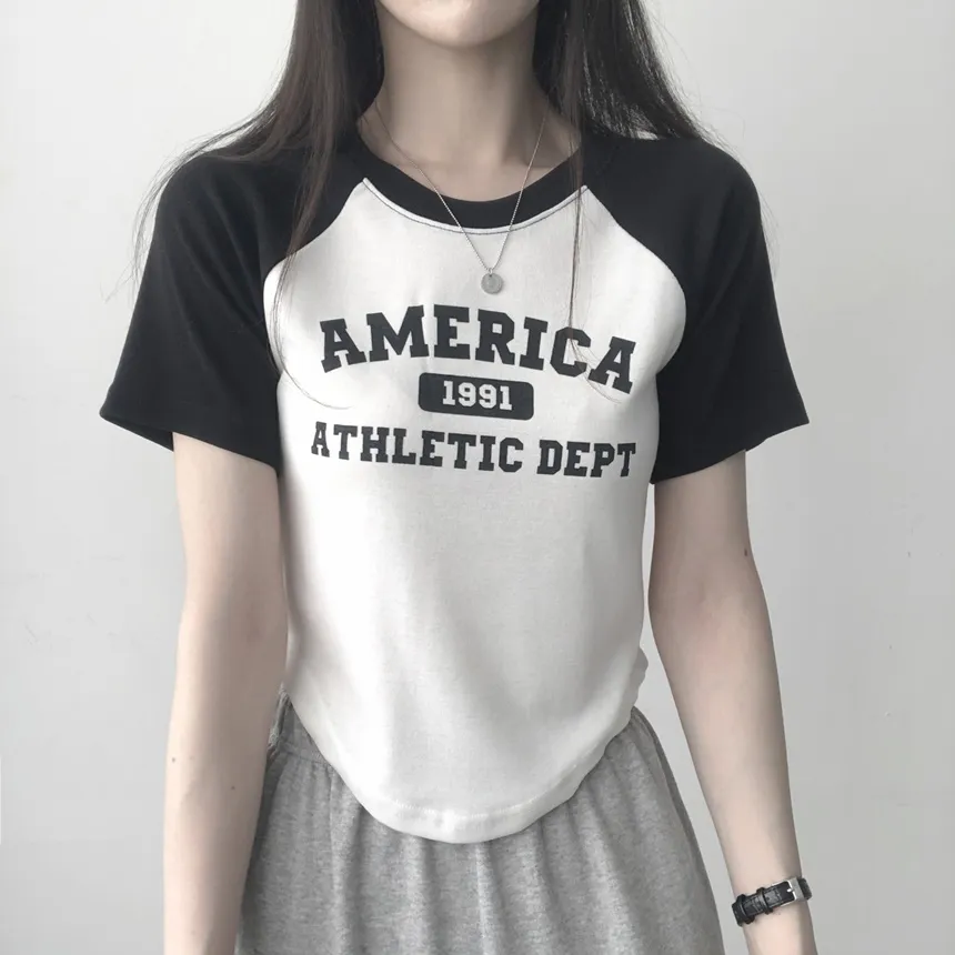 ラグランロゴTシャツ | lilisense | 詳細画像23