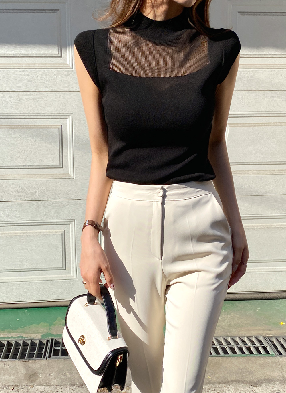 シェリー様 シアーキャップスリーブニット | レディースファッション通販