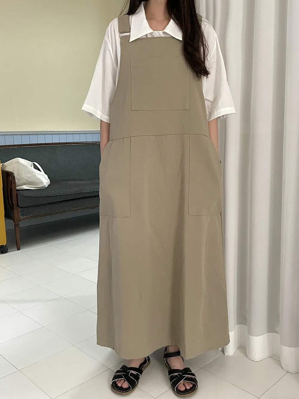 ポケットサロペットワンピース | レディースファッション通販 - DHOLIC 