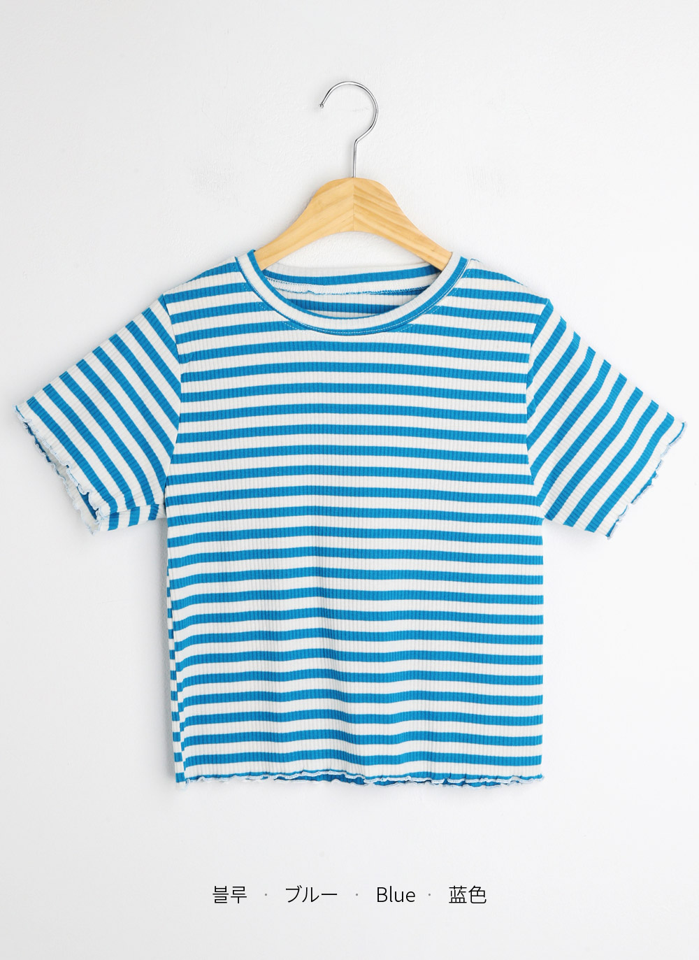 リブボーダーメロウTシャツ | DHOLIC | 詳細画像20