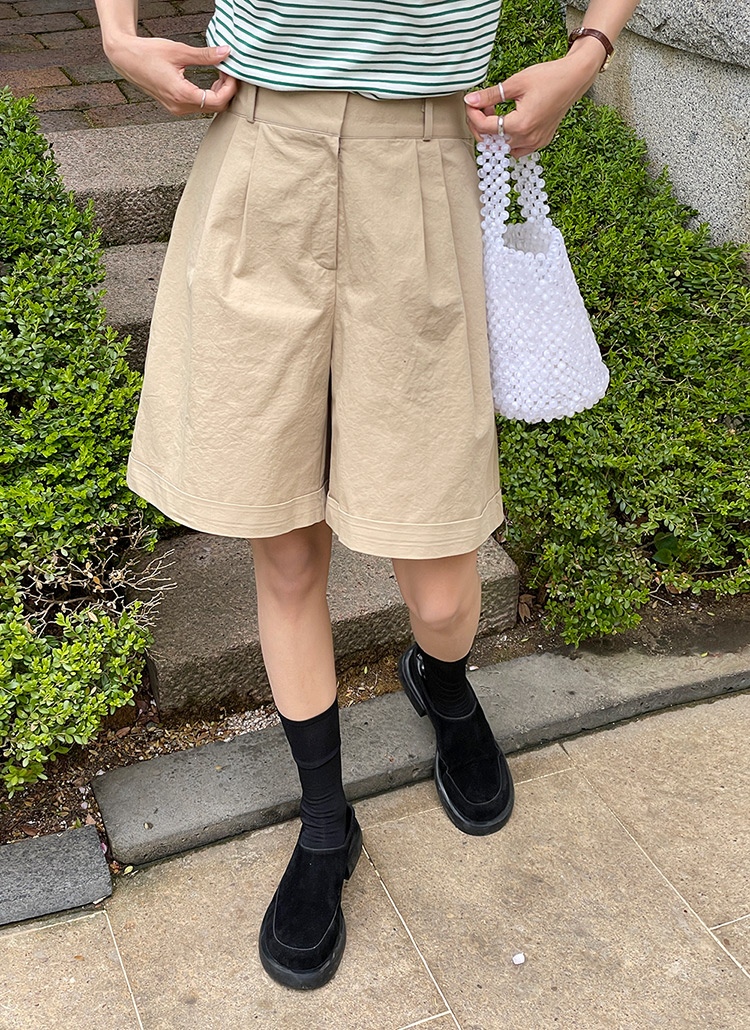 ロールアップハーフパンツ | レディースファッション通販 - DHOLIC