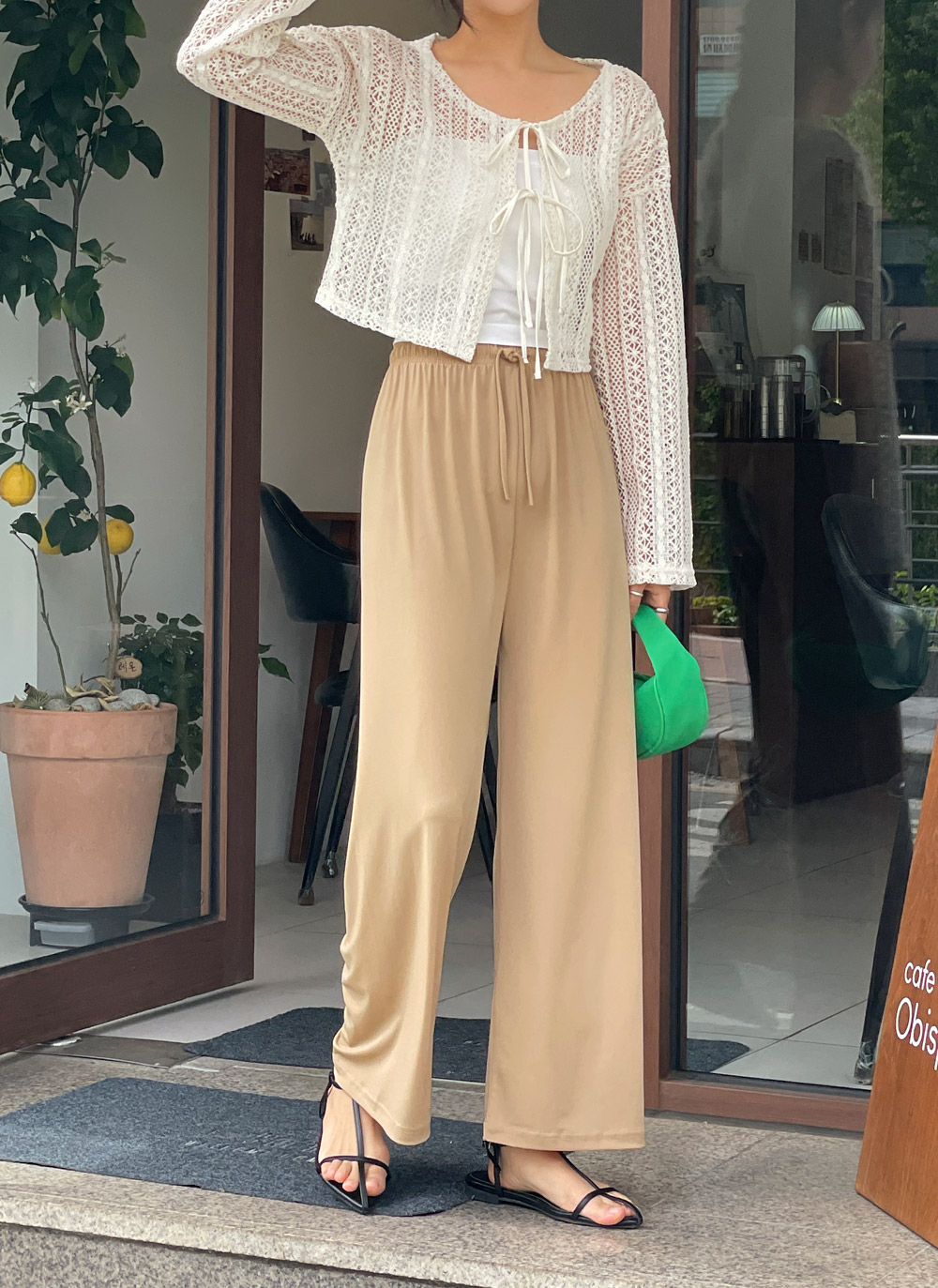 ドロストイージーワイドパンツ | DHOLIC | 詳細画像6