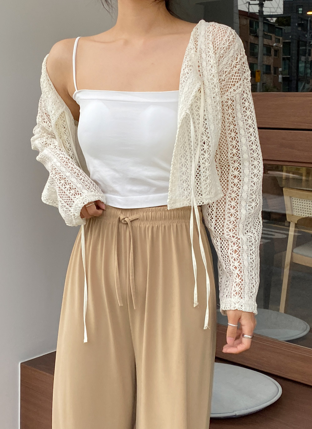 2TYPEカップスクエアキャミソール | DHOLIC | 詳細画像5