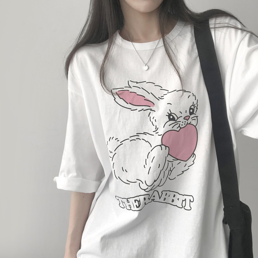 ハートラビットTシャツ | lilisense | 詳細画像8