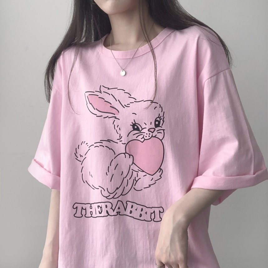 ハートラビットTシャツ | lilisense | 詳細画像11