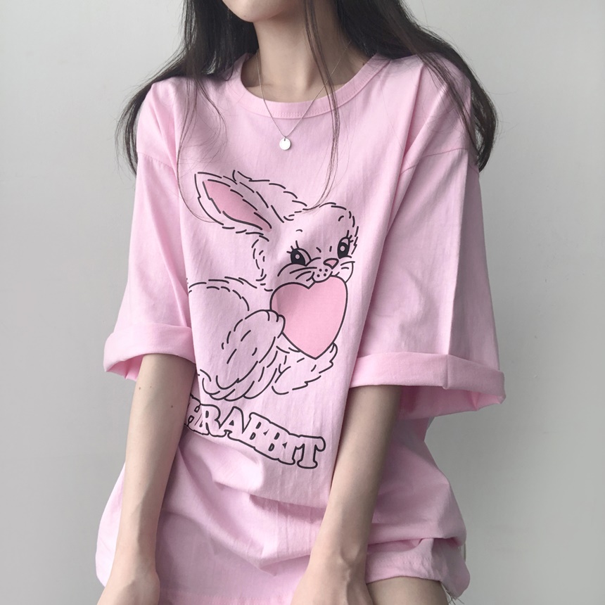 ハートラビットTシャツ | lilisense | 詳細画像12