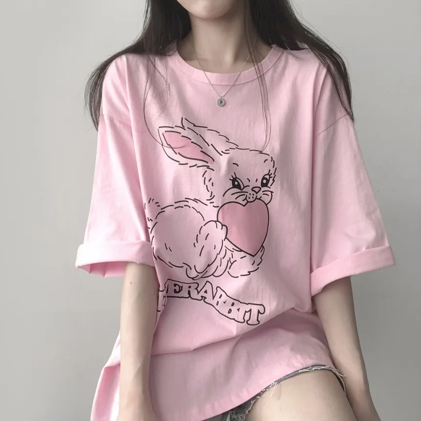 ハートラビットTシャツ | lilisense | 詳細画像13