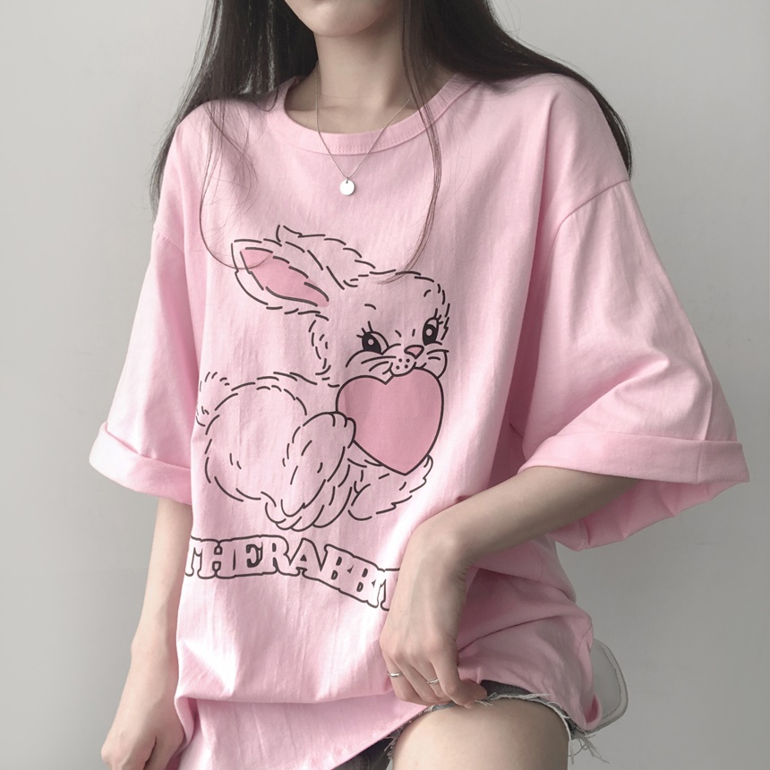 ハートラビットTシャツ | lilisense | 詳細画像15