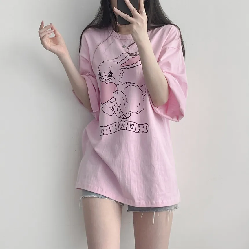 ハートラビットTシャツ | lilisense | 詳細画像15
