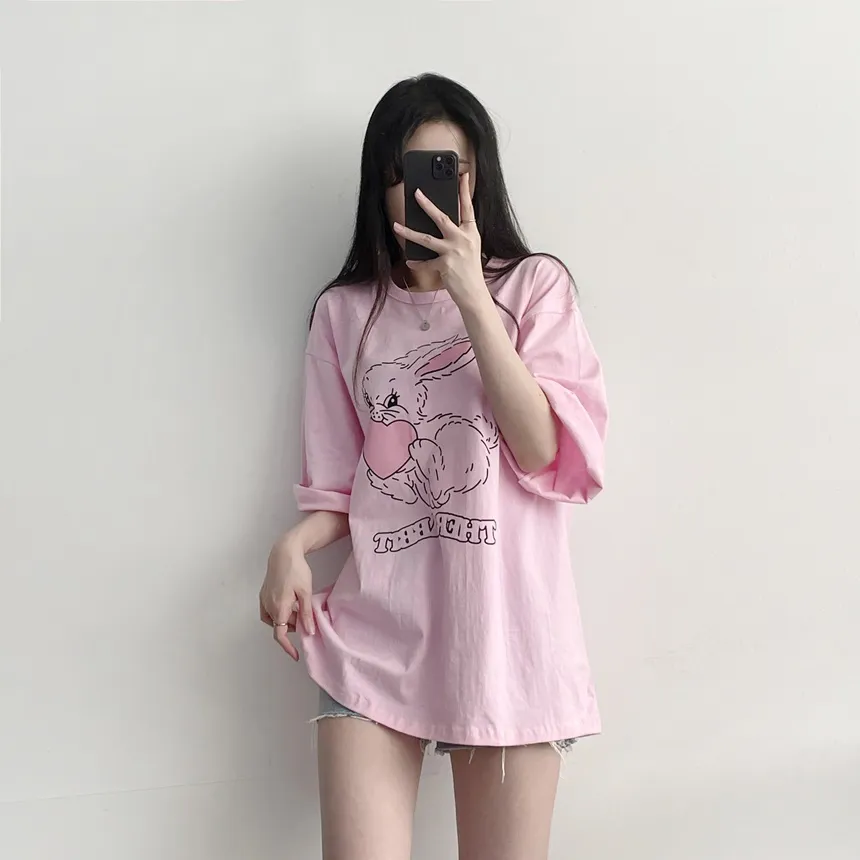 ハートラビットTシャツ | lilisense | 詳細画像17