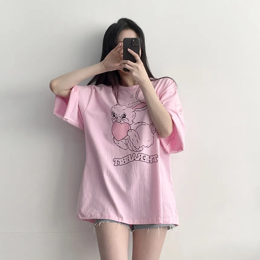 ハートラビットTシャツ | lilisense | 詳細画像18