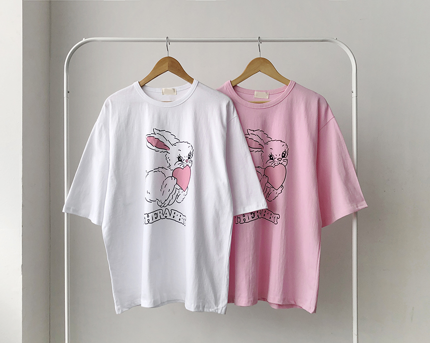 ハートラビットTシャツ | lilisense | 詳細画像21
