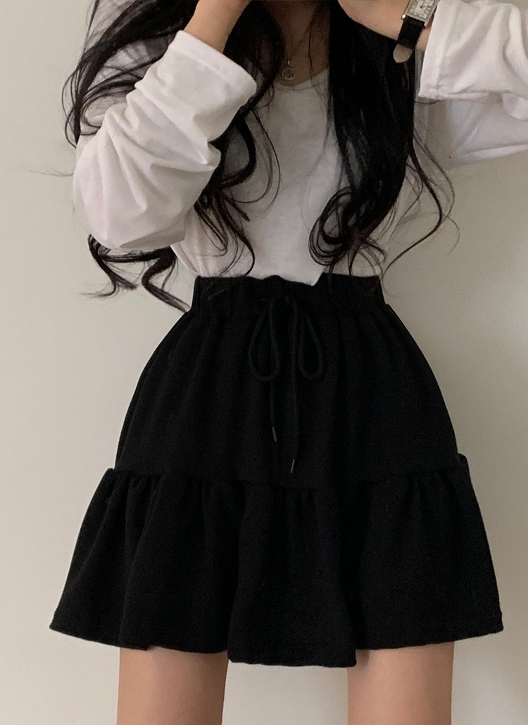 ドロストティアードフレアミニスカート | レディースファッション通販