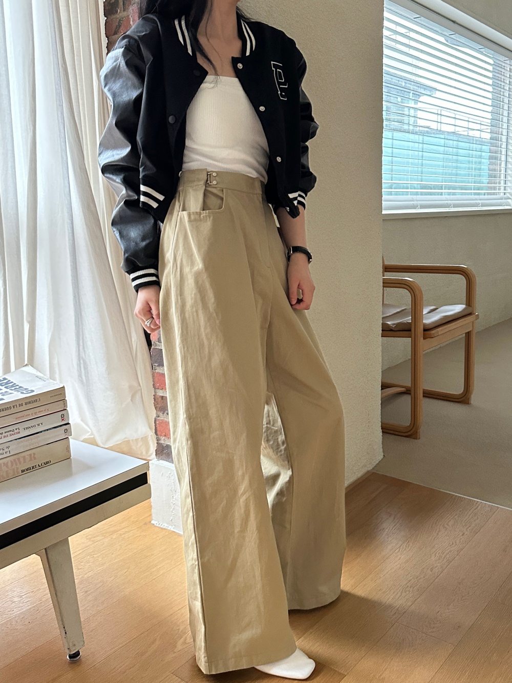 テンセル混ウエストバックルパンツ | レディースファッション通販 - DHOLIC