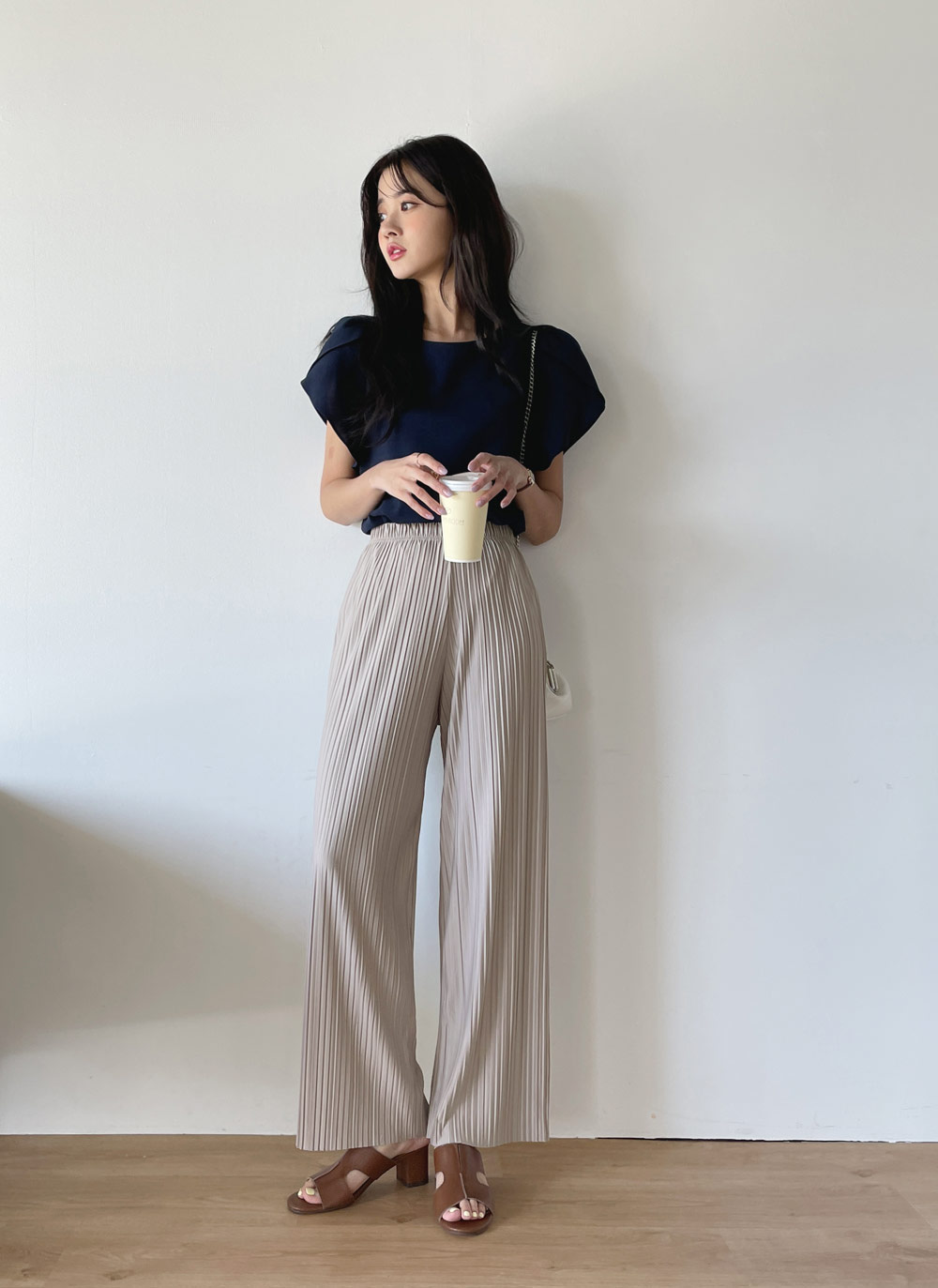 PLEATS PLEASE プリーツ ワイド パンツ