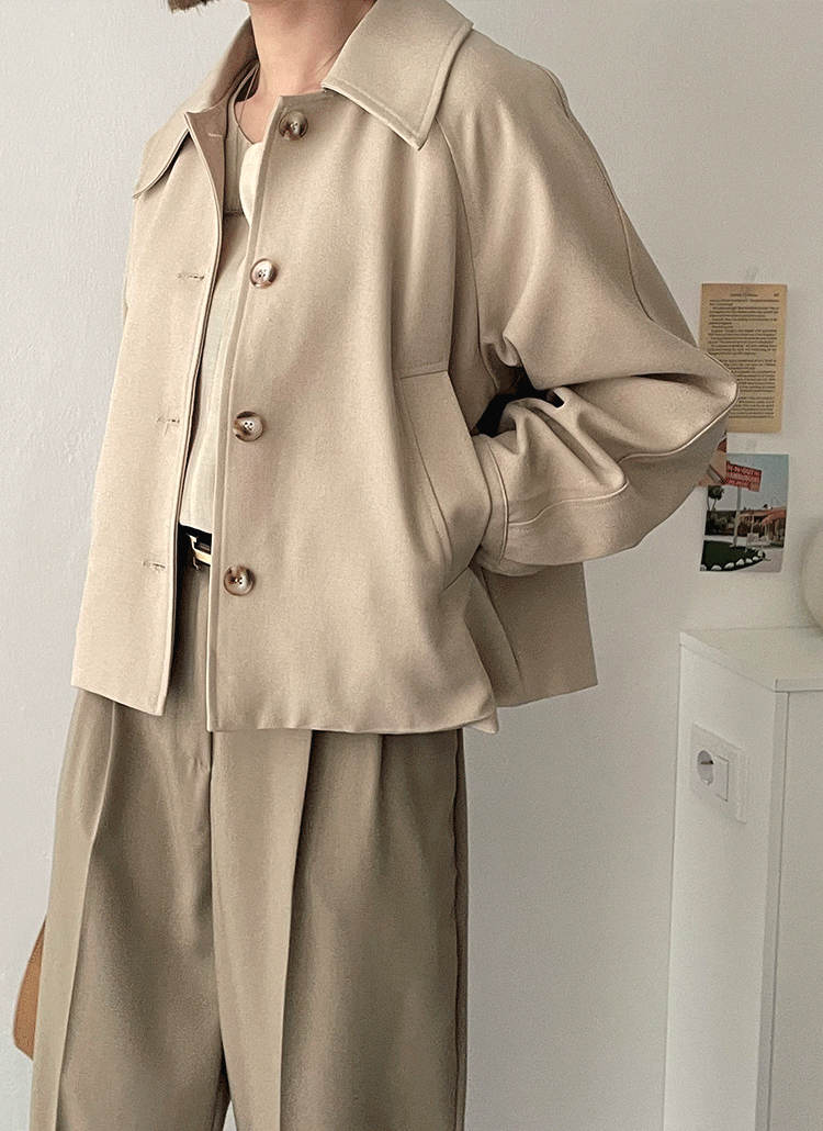 ラグランスリーブジャケット | レディースファッション通販 - DHOLIC