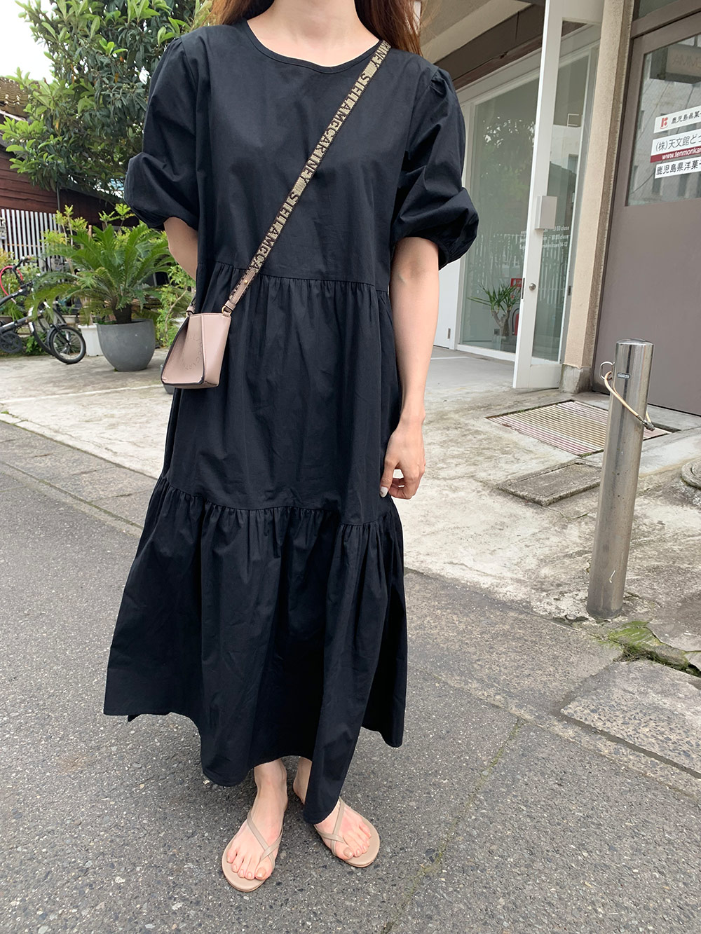 半袖ティアードワンピース | レディースファッション通販 - DHOLIC