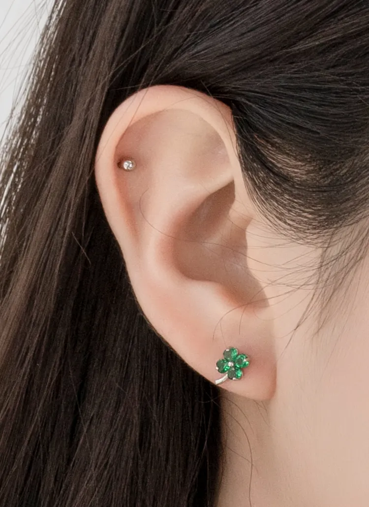 3TYPEクローバーピアス | レディースファッション通販 - DHOLIC 