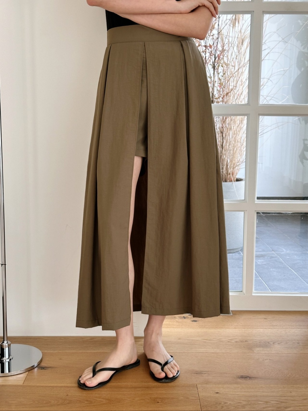 ロングスカート調パンツ 画像あり