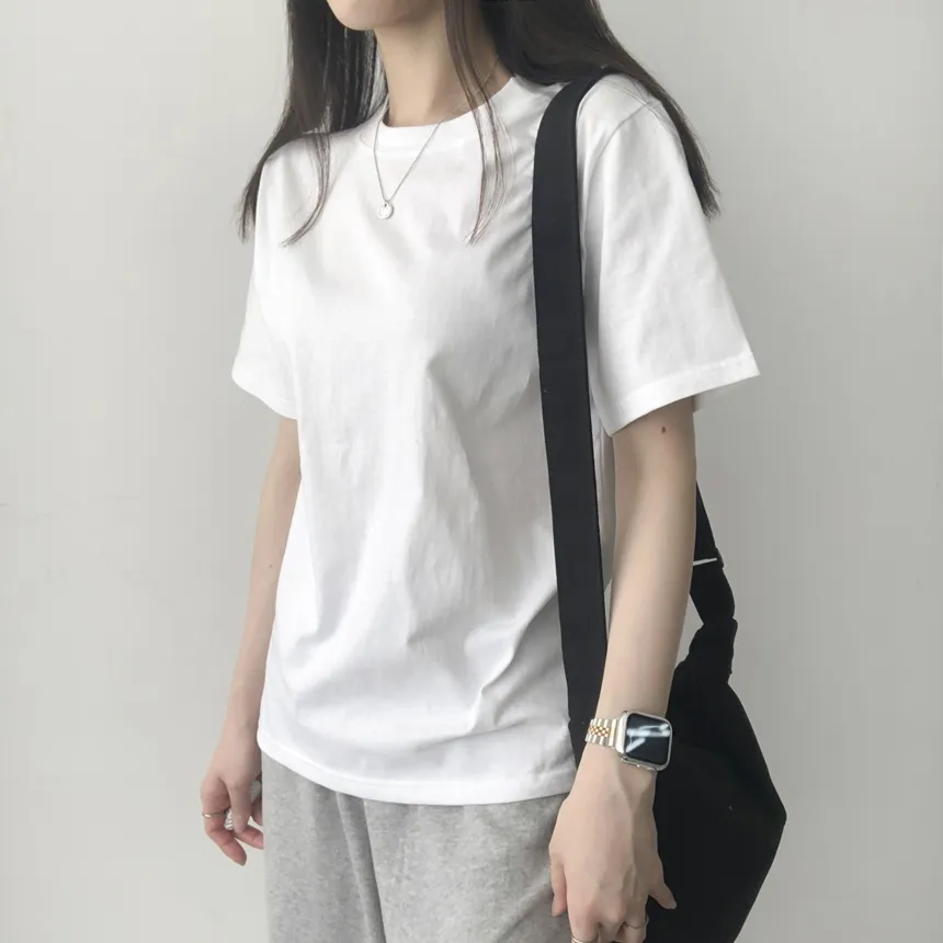 ベーシック半袖Tシャツ | lilisense | 詳細画像1