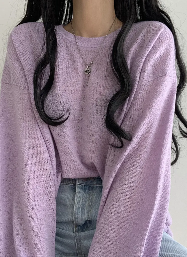 ドロップショルダーニット | moodloveroom | 詳細画像1