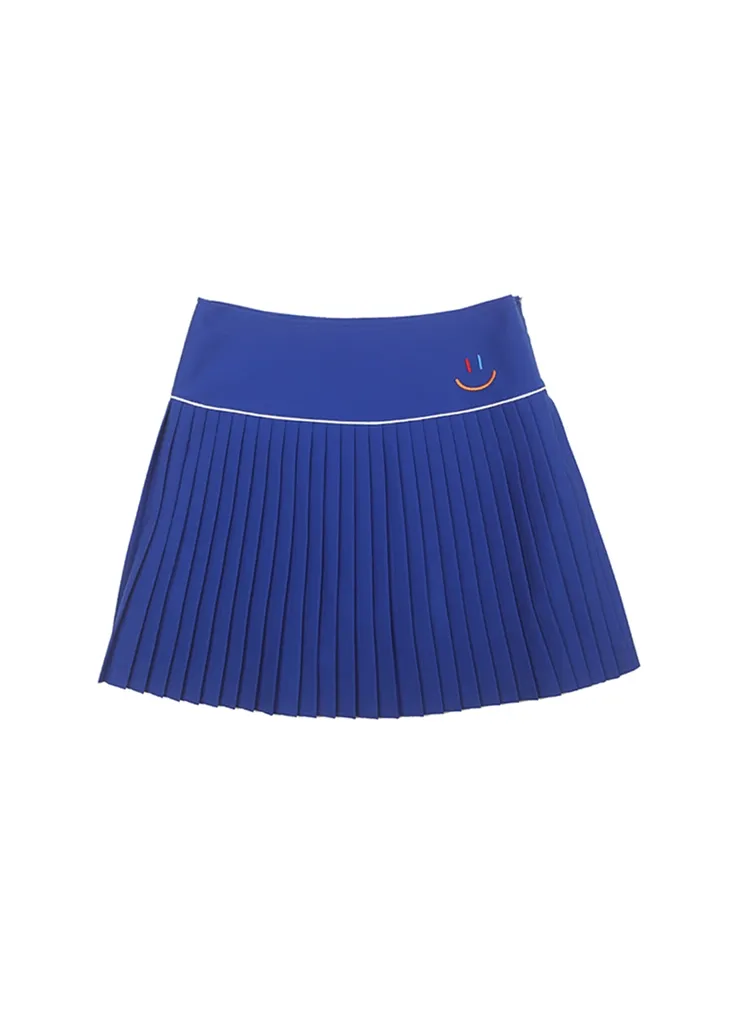 LaLaプリーツスカートパンツ(Blue) | lala | 詳細画像1