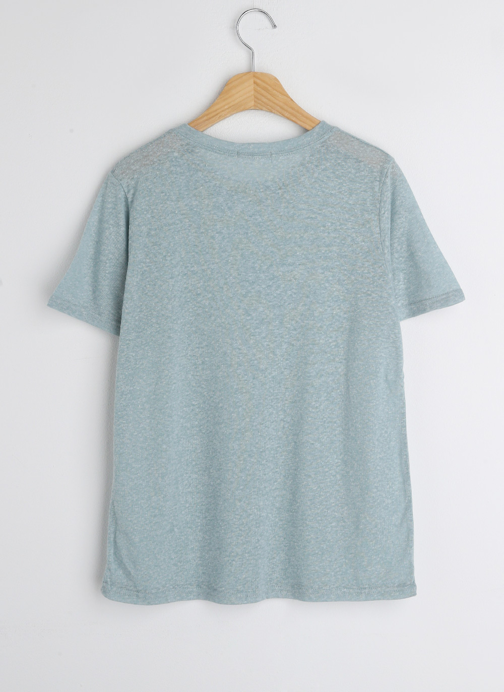リネン混シアーラウンドTシャツ | DHOLIC | 詳細画像21