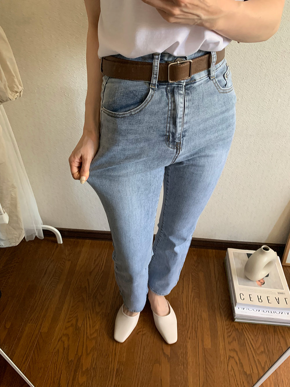 ハイウエストブーツカットデニムパンツ | レディース ハイウエストブーツカットデニムパンツ | レディース