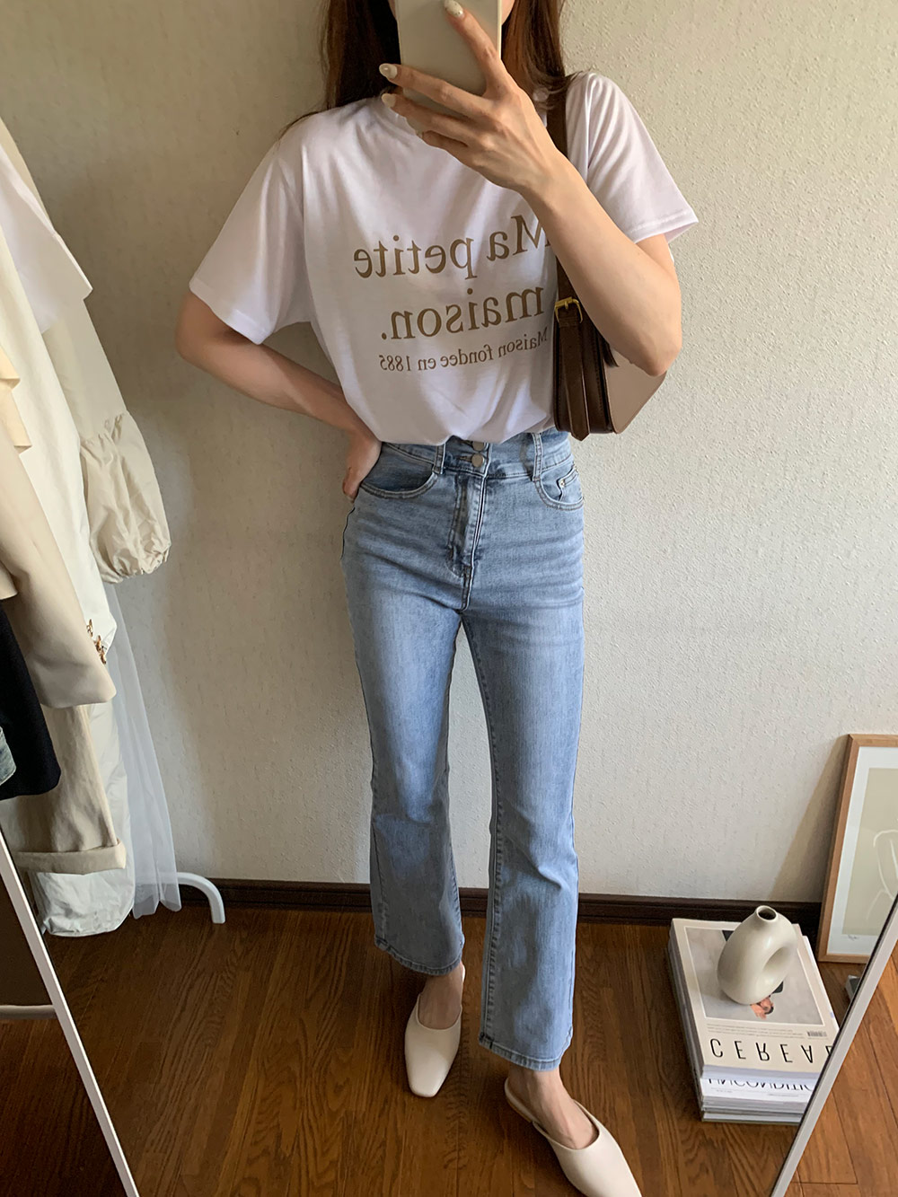 ハイウエストブーツカットデニムパンツ | レディース ハイウエストブーツカットデニムパンツ | レディース