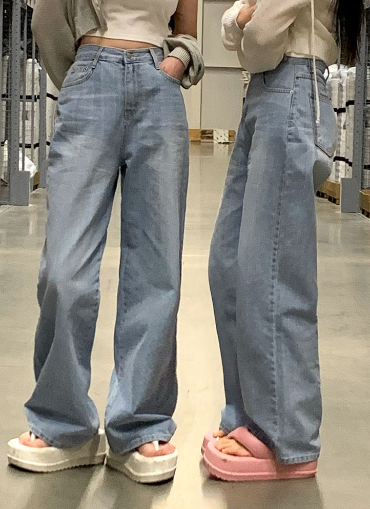 beidelli made]2TYPEハイウエストデニムパンツ | レディース