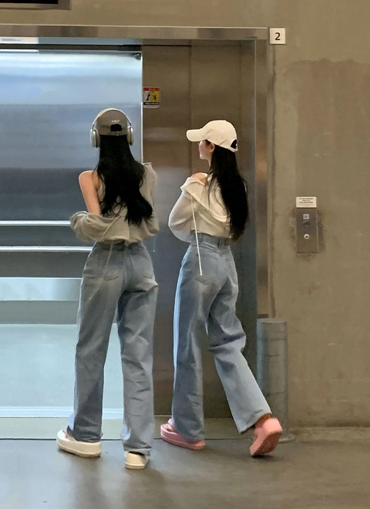 beidelli made]2TYPEハイウエストデニムパンツ | レディース