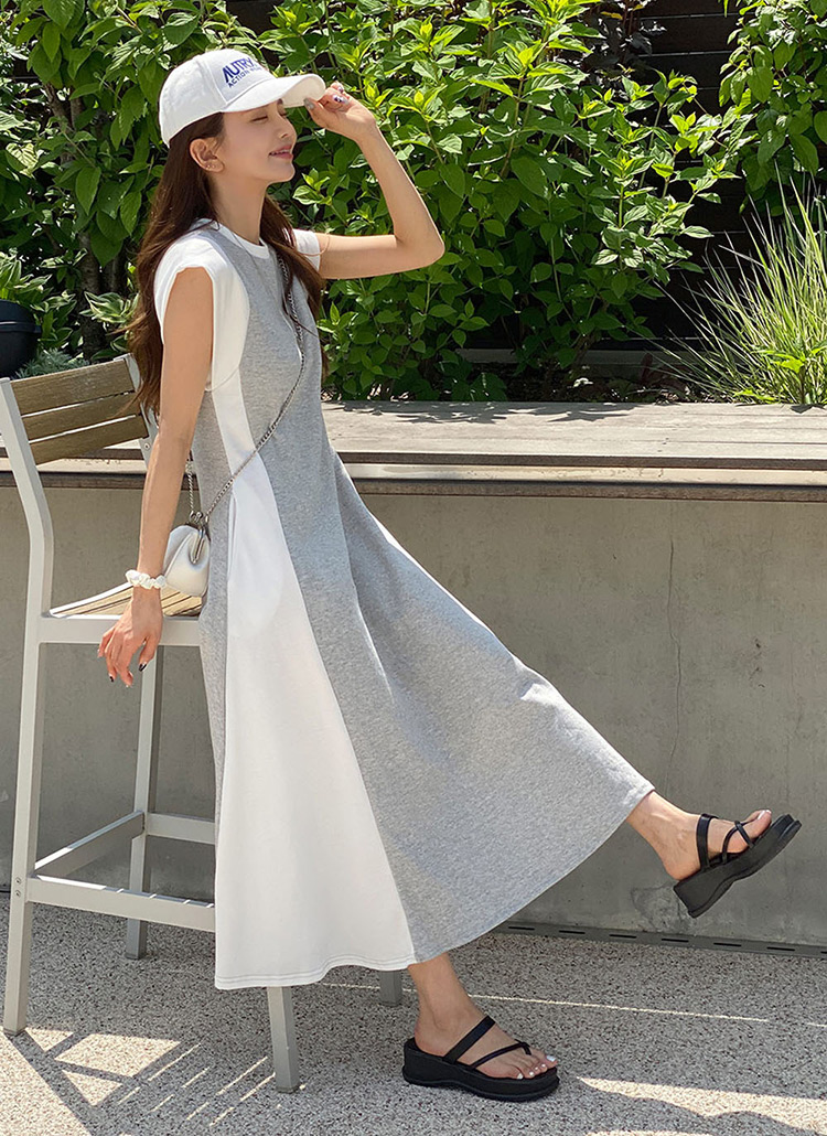 dolceliche キャップスリーブマーメイドワンピース マーメイド