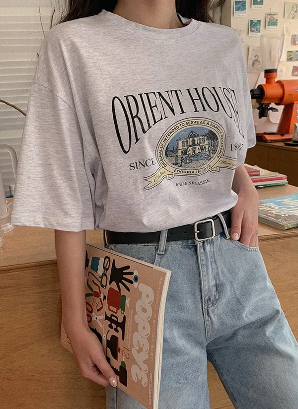 HOUSEプリントTシャツ | qnigirls | 詳細画像1