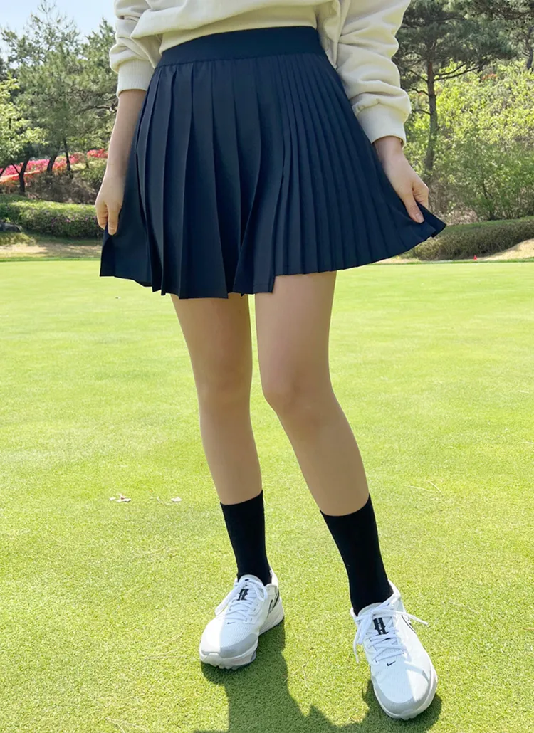 ミックスダブルプリーツスカートパンツ | voer | 詳細画像1