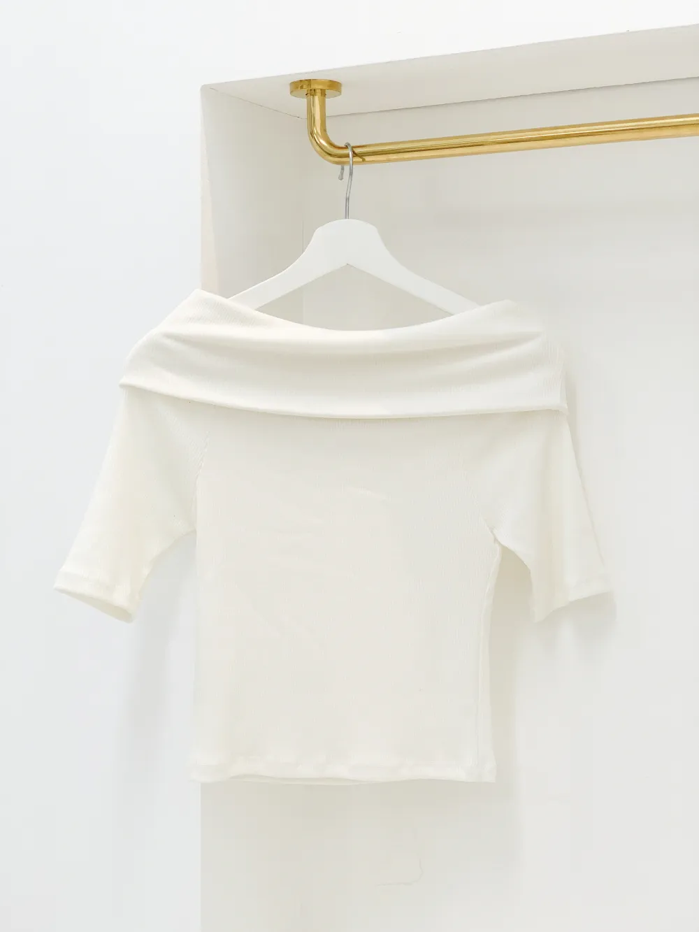 ワイドフラップオフショルTシャツ | audreybubble | 詳細画像18