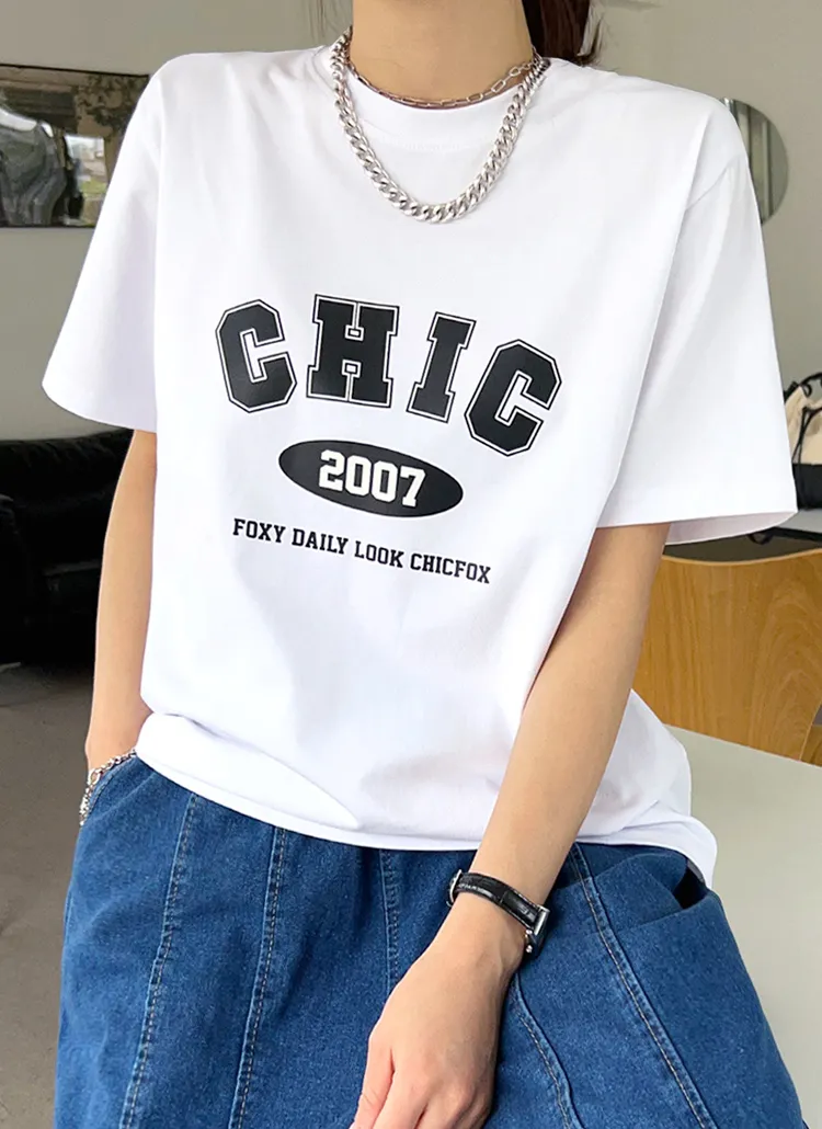 CHIC半袖Tシャツ | chicfox | 詳細画像1