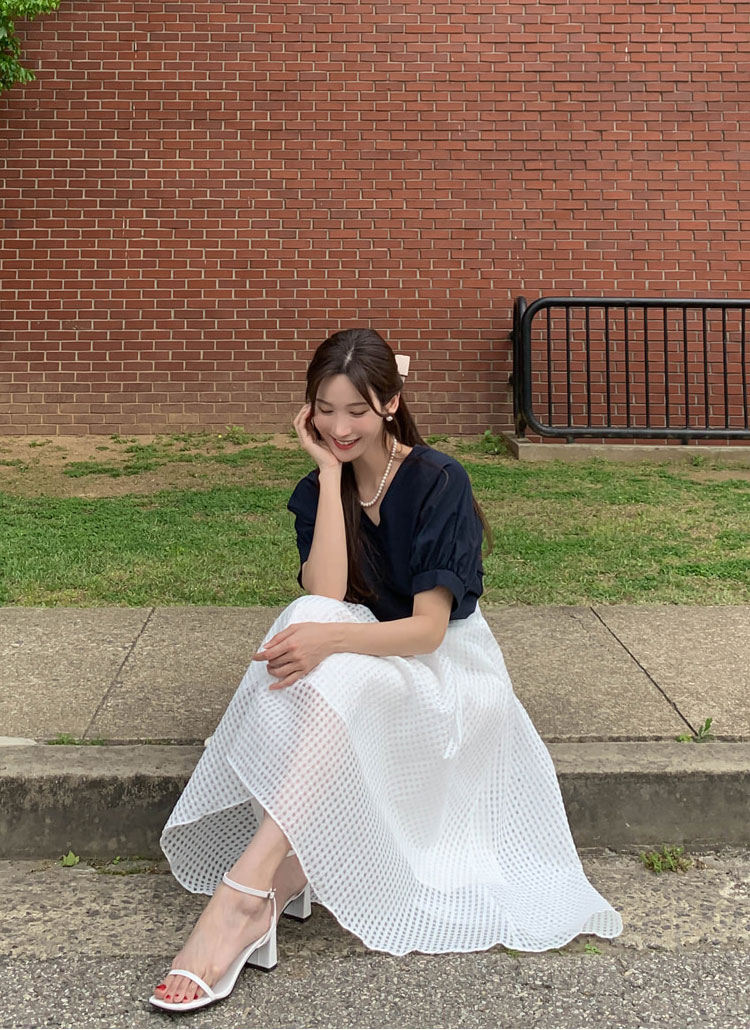 専用✿新品　エブール　スパークルチェックオーガンジースカート チェックオーガンジースカート | レディースファッション通販 - DHOLIC