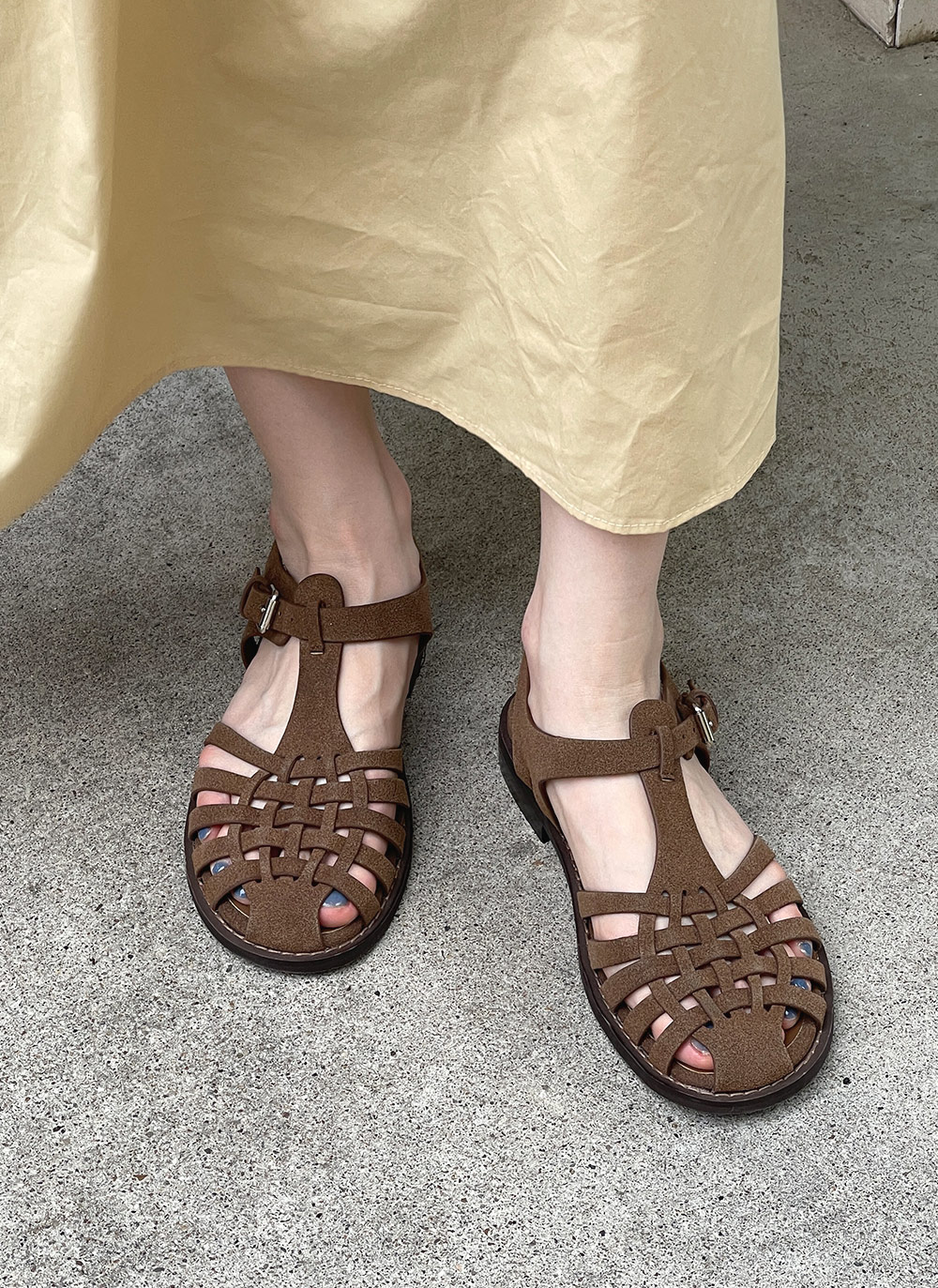 【ALDO】編み込み☆Warley☆本革・スエード〇グルカサンダル スエード調グルカサンダル | レディースファッション通販 - DHOLIC