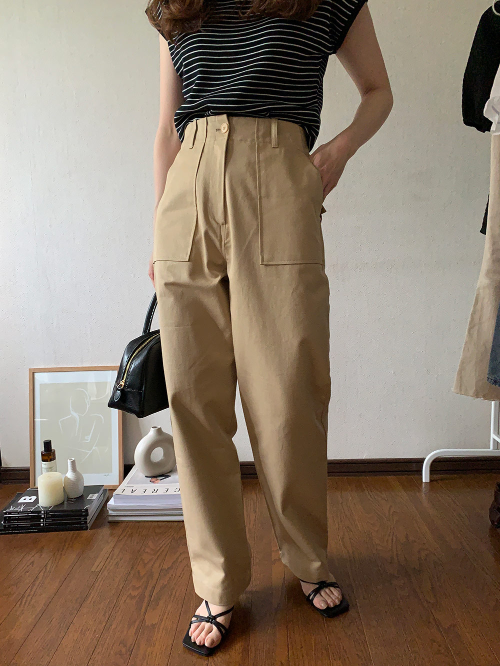 ベイクルーズベイカー ワイドパンツ（シロ36） ワイドベイカーパンツ ホワイト - パンツ価格